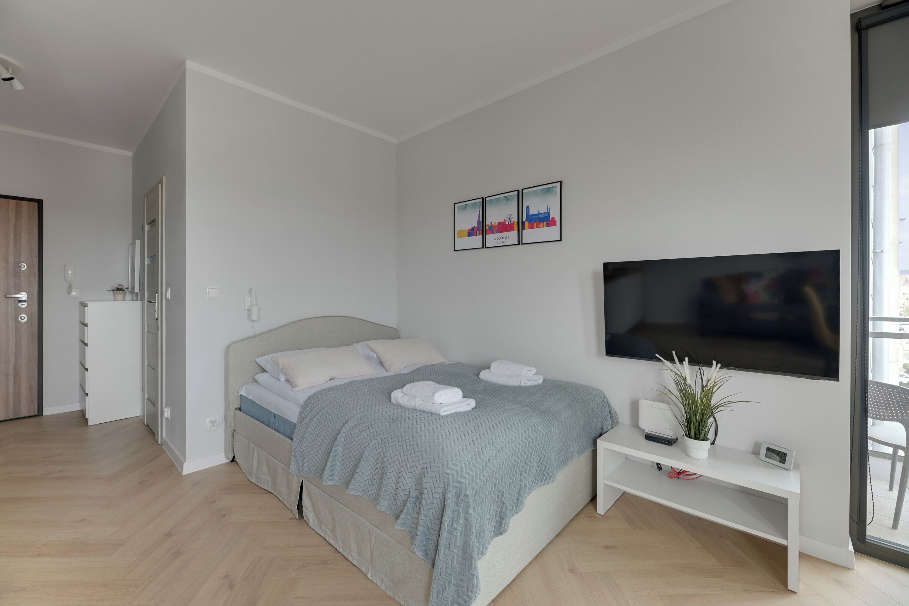Studiosuite, Balkon | Bügeleisen/Bügelbrett, kostenloses WLAN