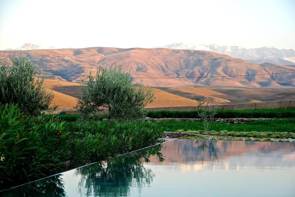 3 outdoor pools
