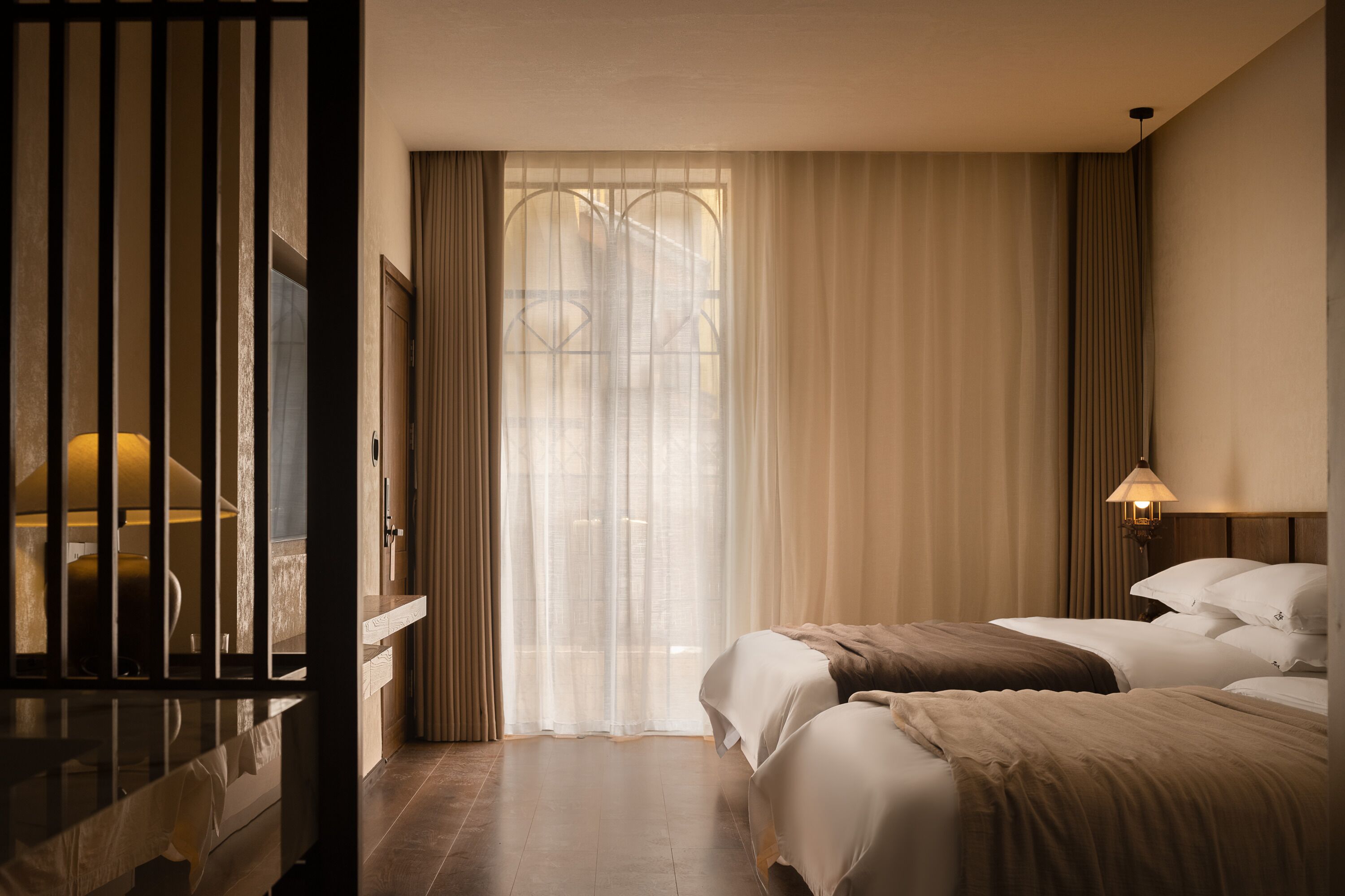 Traditional Double or Twin Room, Garden View | Desk, laptop workspace, free WiFi