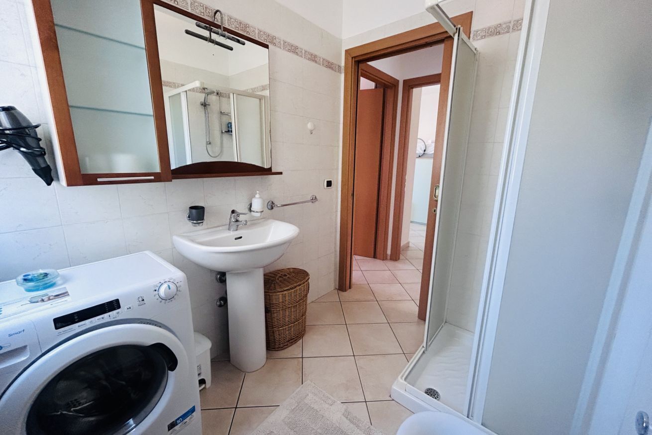 Doccia, bidet, asciugamani