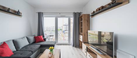 Departamento, balcón | Sala de estar | Smart TV