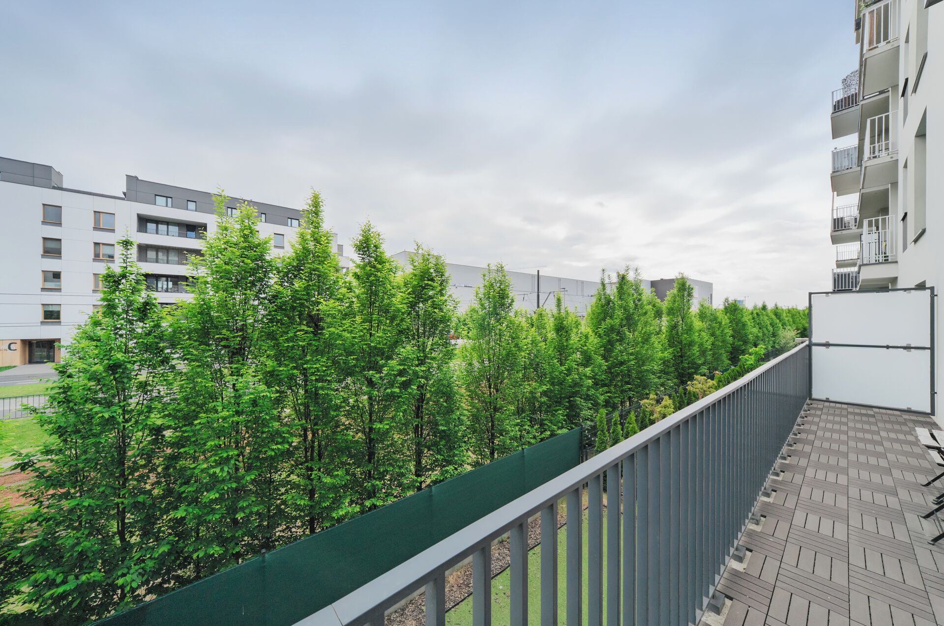 Apartment | Blick vom Balkon