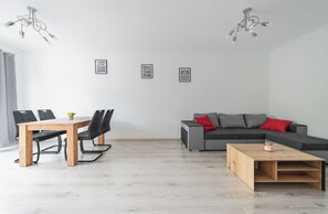 Apartamento | Sala de estar | Smart TV