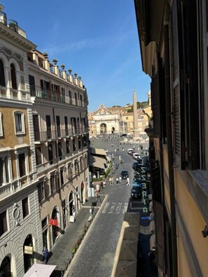 View from property - Apartment 'Camera Matrimoniale Deluxe' with Sea View, Wi-Fi and Air Conditioning (Rome)