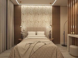 Iron/ironing board, WiFi, bed sheets - Apartment 'Suite Con Vista Città' with Sea View, Wi-Fi and Air Conditioning (Rome)