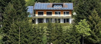 Apartment Tanne – Opposite Ski Lift with Private Terrace, Garden, and Green Views