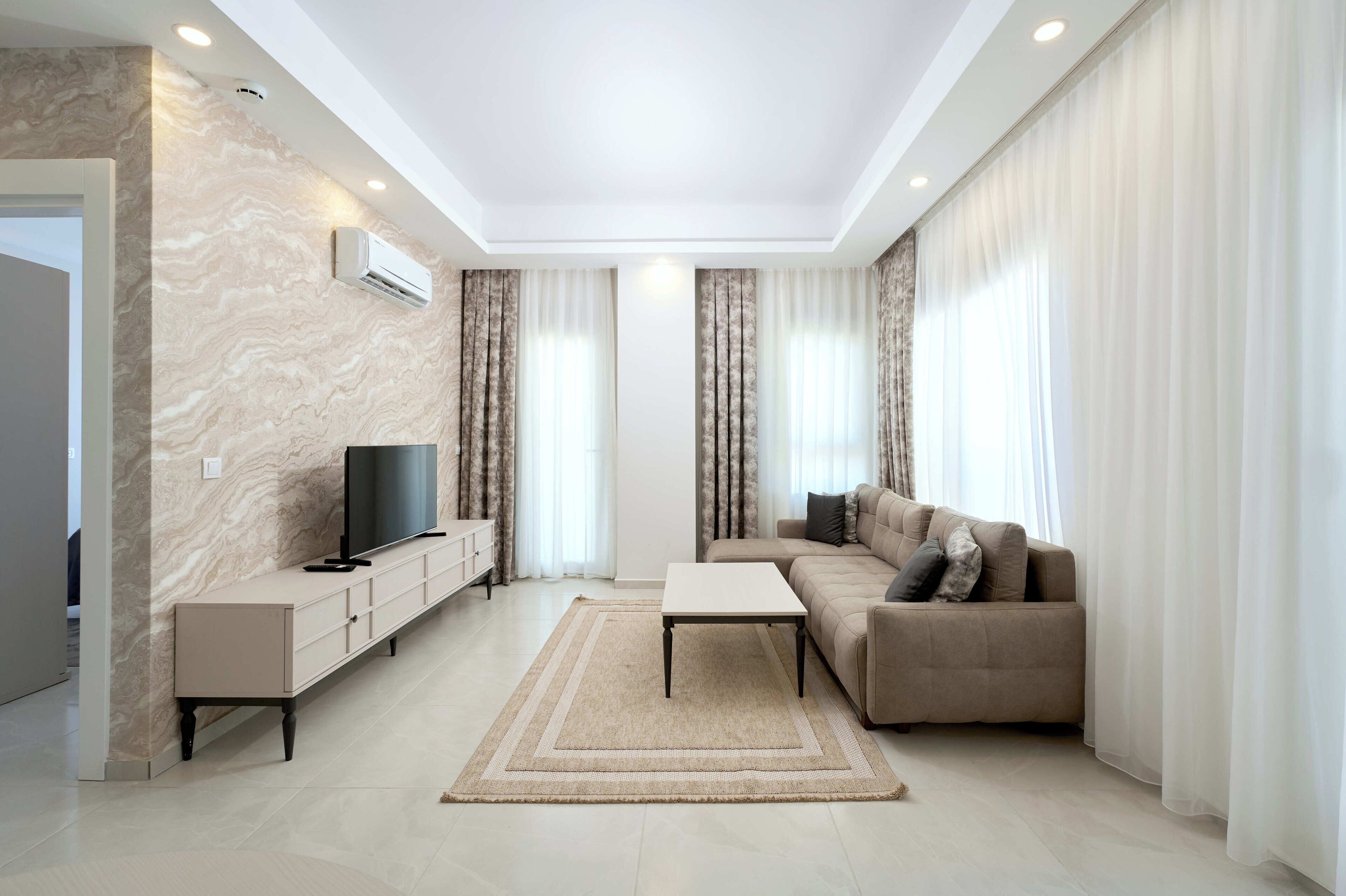 Standard-Apartment, Bergblick | Wohnbereich