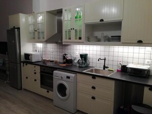 Apartment, Beach View | Private kitchen - Aphrodite Suites (Syros)