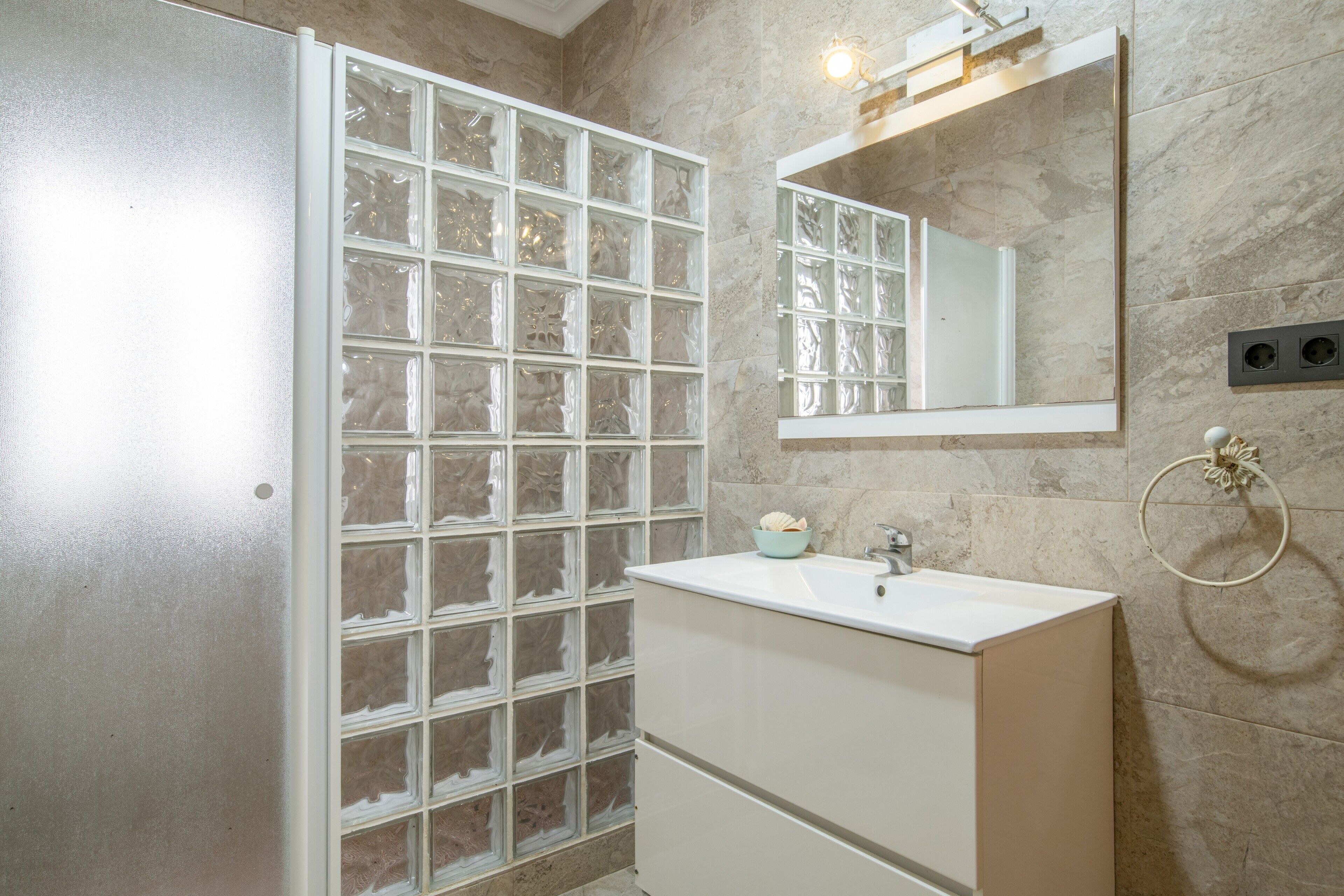 Dusche, Handtücher