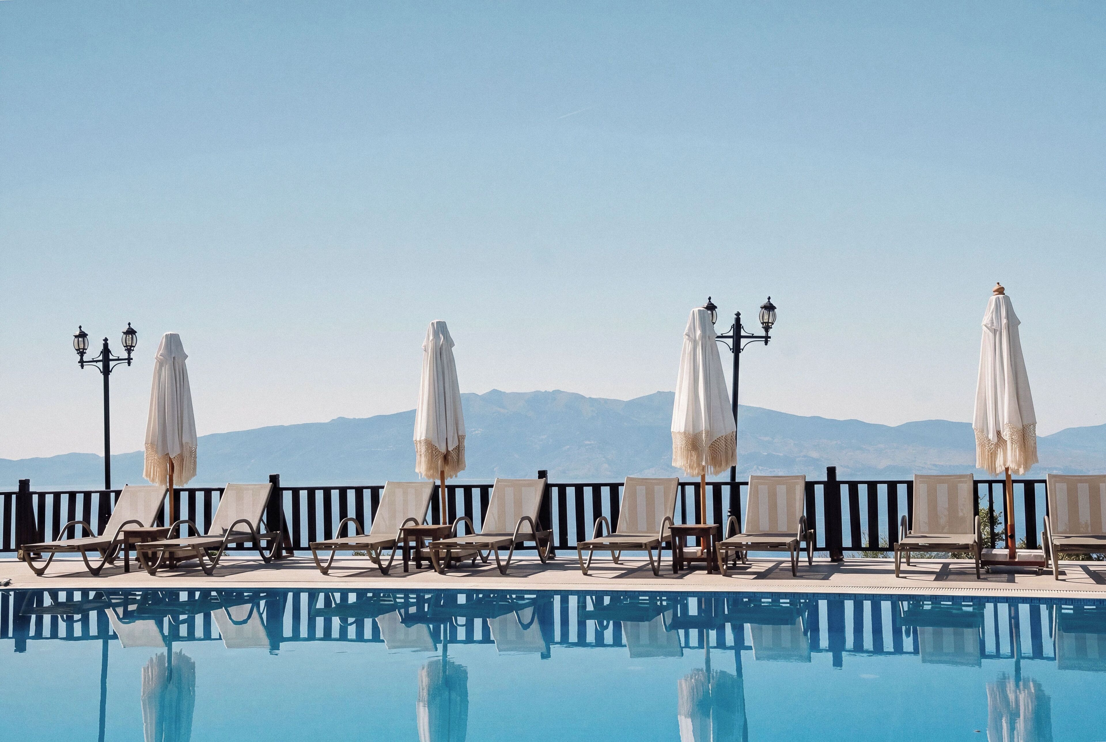 Seasonal outdoor pool