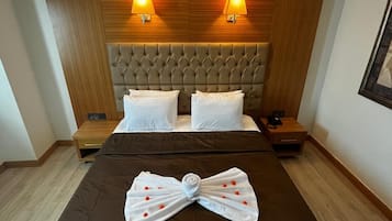 Double Room Single Use, City View | In-room safe, desk, laptop workspace, blackout drapes