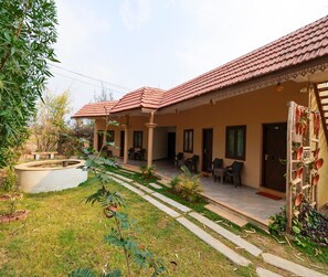 Elite Room | Terrace/patio - Saiprasad Tiger Resorts-Pench (Kurai)