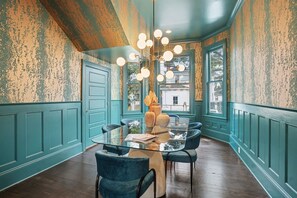 Dining - Maison Barnard | Starland's Most Stunning Home + Private Pool, Event Space (Savannah)