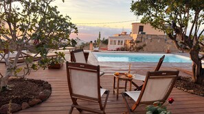 Pool - Holiday Villa 'Casa Jio' with Sea View, Private Pool and Wi-Fi (Granadilla de Abona)