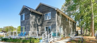 2 Mi to Bethany Beach: Duplex w/ Private Deck