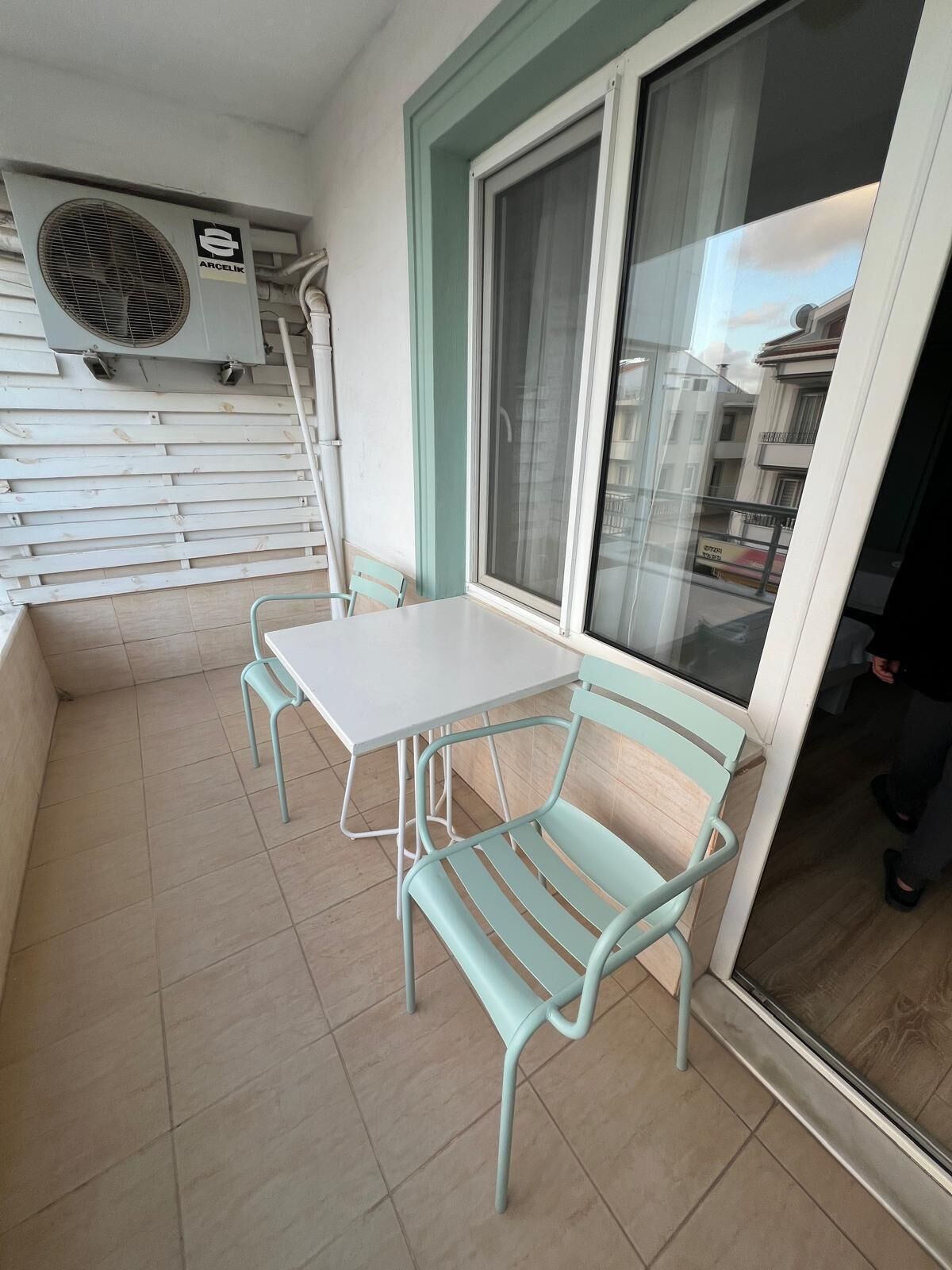 Classic Triple Room, Balcony | Outdoor dining