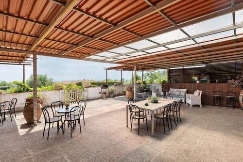 Room 'Camera Verde' with Sea View, Wi-Fi and Air Conditioning