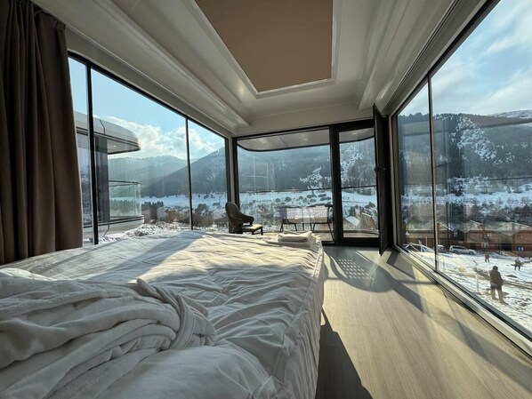 Panoramic Double Room, Balcony, Mountain View