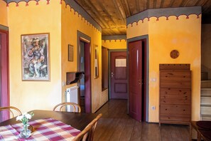 Apartment, 4 Bedrooms, Mountain View | Dining - Apartments Belopeški Dvori (Kranjska Gora)