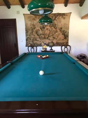 Game room - Monte dos Pintos – Arronches: Rural Retreat in Serra de São Mamede (Parra)