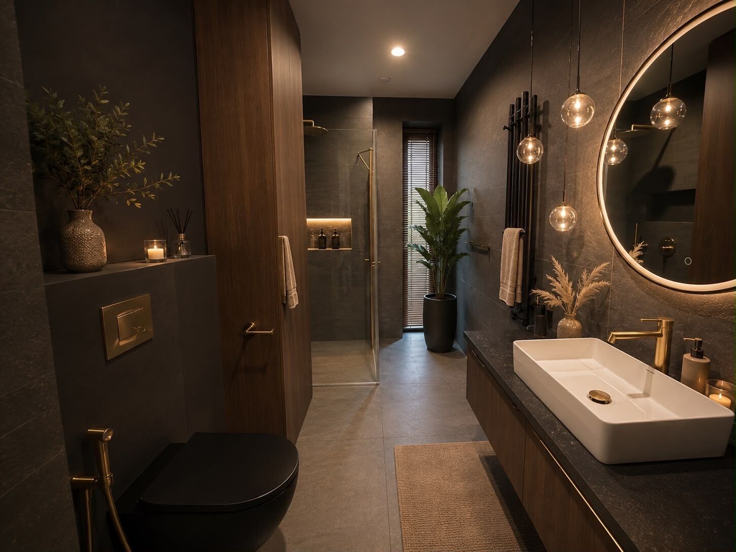 Comfort Villa, Mountain View | Bathroom | Separate tub and shower, free toiletries, hair dryer, towels