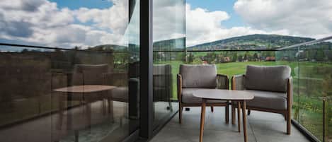 Comfort-Villa, Bergblick | Terrasse/Patio