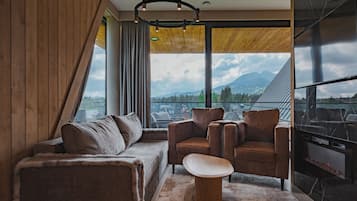 Vila Comfort, pemandangan gunung | Setrika/meja setrika dan Wi-Fi gratis