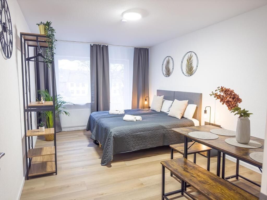 Apartment, 2 Schlafzimmer, Balkon, Stadtblick | Schallisolierte Zimmer, Bügeleisen/Bügelbrett, kostenloses WLAN
