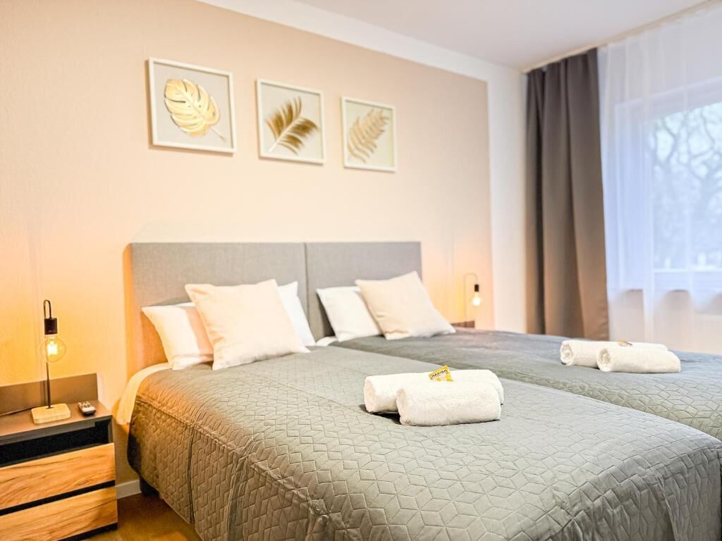 Apartment, 2 Schlafzimmer, Terrasse, Stadtblick | Schallisolierte Zimmer, Bügeleisen/Bügelbrett, kostenloses WLAN