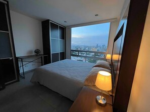 Iron/ironing board, WiFi, bed sheets - Ph piso 18/ Vista desde las Nubes /Expo/Gdl/ (Guadalajara)