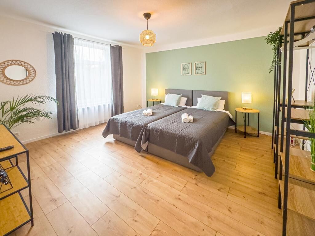 Apartment, 2 Schlafzimmer, Küche, Stadtblick | Schallisolierte Zimmer, Bügeleisen/Bügelbrett, kostenloses WLAN