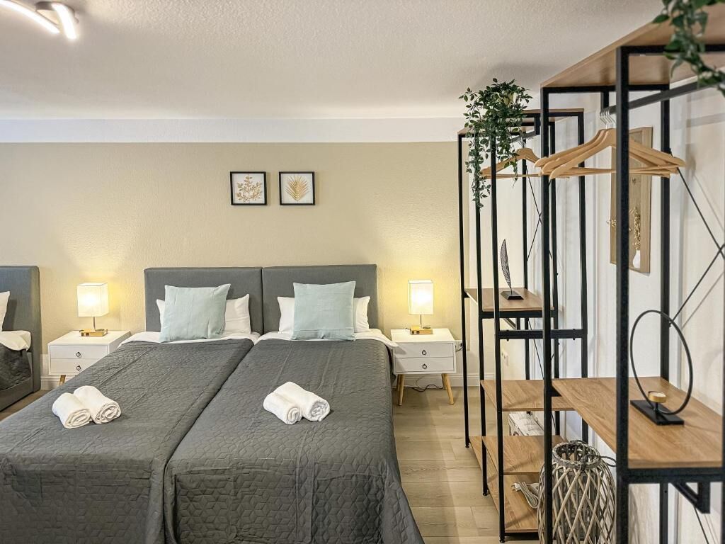 Apartment, 1 Schlafzimmer, Terrasse, Stadtblick | Schallisolierte Zimmer, Bügeleisen/Bügelbrett, kostenloses WLAN