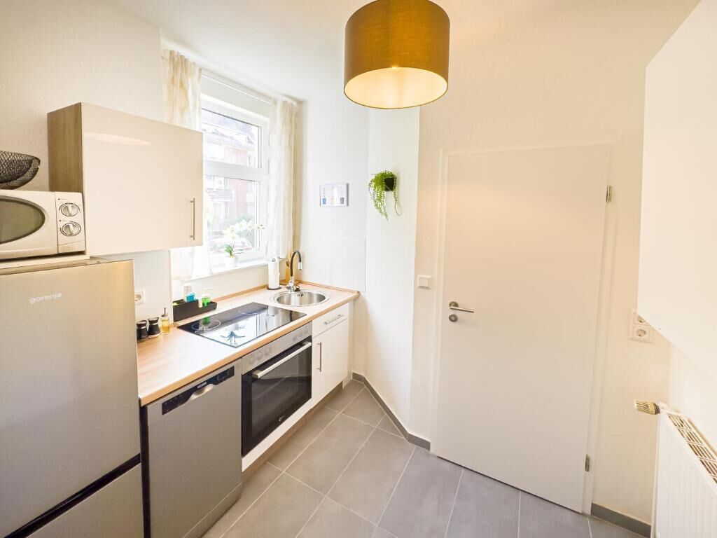 Apartment, 2 Bedrooms, Patio, City View | Private kitchen