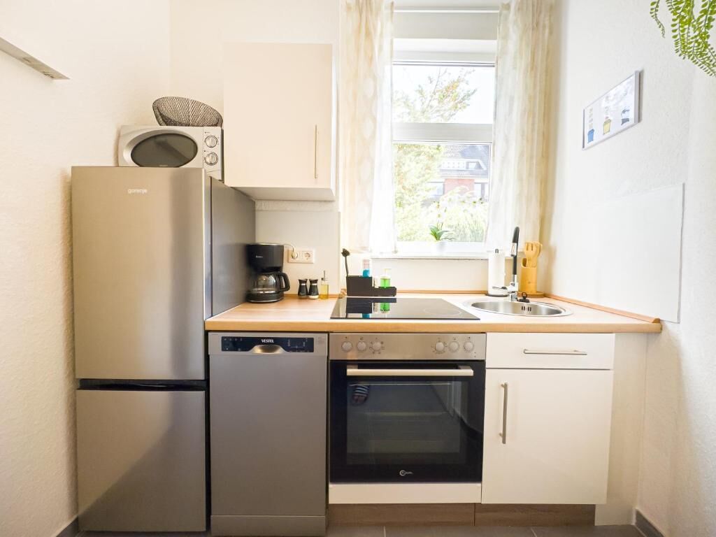 Apartment, 2 Bedrooms, Patio, City View | Private kitchen