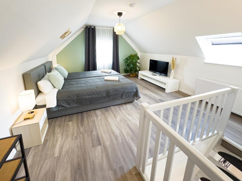 Apartment, 2 Schlafzimmer, Terrasse, Stadtblick | Schallisolierte Zimmer, Bügeleisen/Bügelbrett, kostenloses WLAN