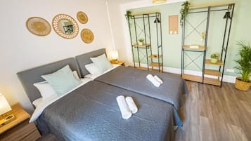 Apartment, 2 Schlafzimmer, Terrasse, Stadtblick | Schallisolierte Zimmer, Bügeleisen/Bügelbrett, kostenloses WLAN