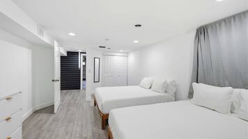 Desk, iron/ironing board, travel crib, WiFi