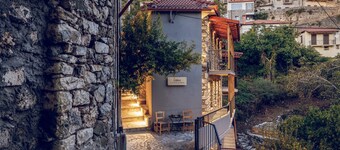 Stone Cave Residence in Historic Lagadia