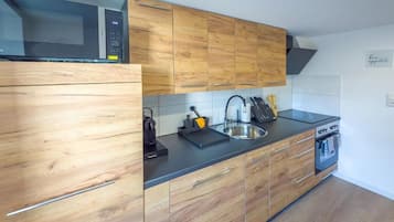 Apartment, 2 Schlafzimmer, Küche, Stadtblick | Eigene Küche