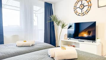 Schallisolierte Zimmer, Bügeleisen/Bügelbrett, kostenloses WLAN