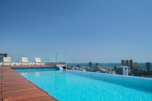Pool - Cozy 1-bedroom apartment with AC in city center of Santo Domingo (Santo Domingo)