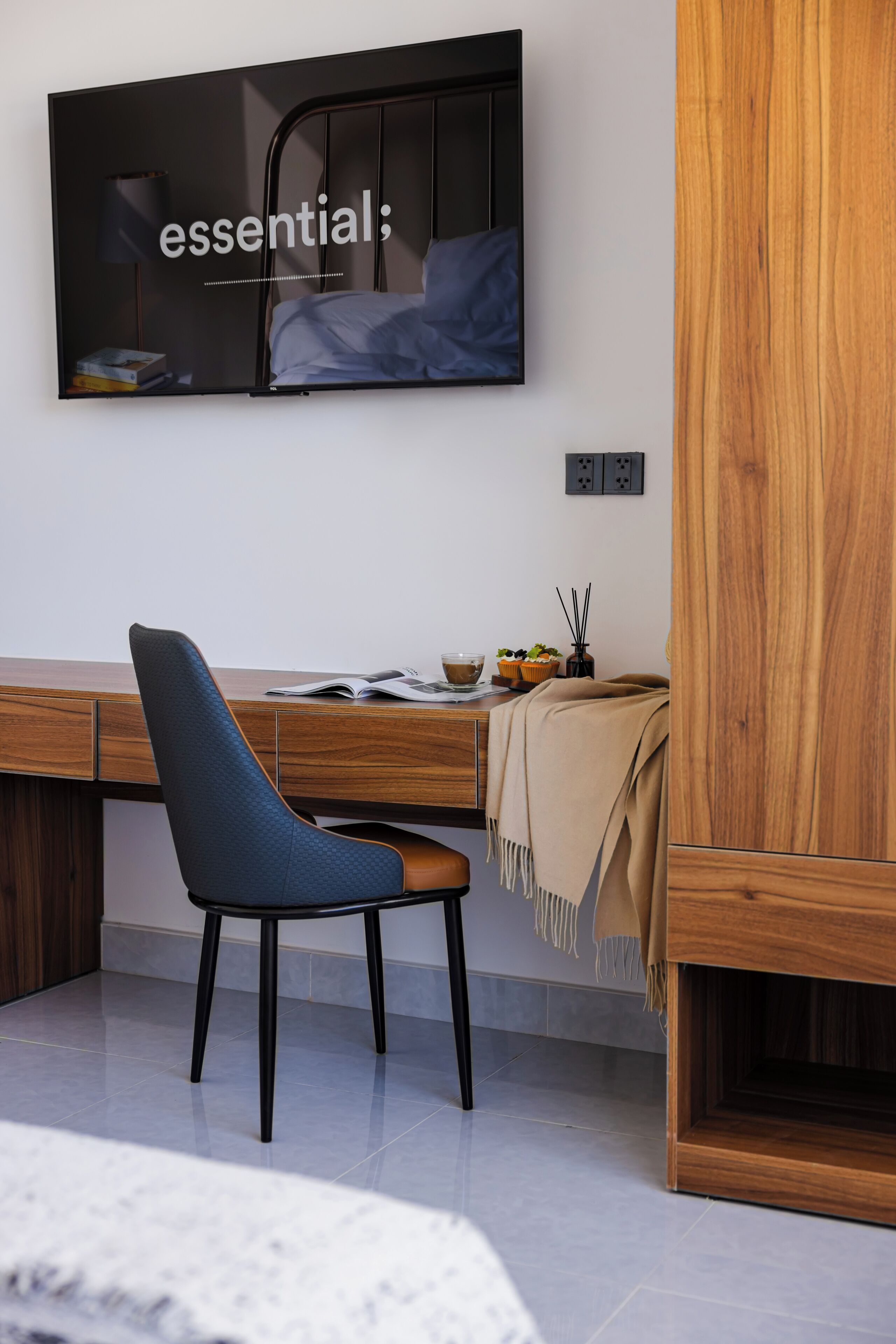 Ropa de cama de alta calidad, minibar y decoración personalizada 