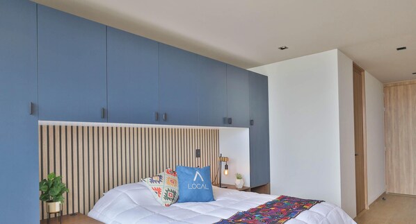 1 室のベッドルーム、WiFi、ベッドシーツ