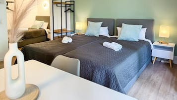 Apartment, 1 Schlafzimmer, Balkon, Blick auf den Innenhof | Kostenloses WLAN