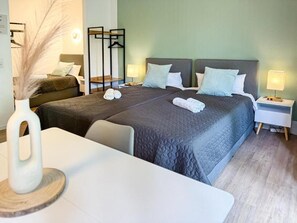 Apartment, 1 Schlafzimmer, Balkon, Blick auf den Innenhof | Kostenloses WLAN