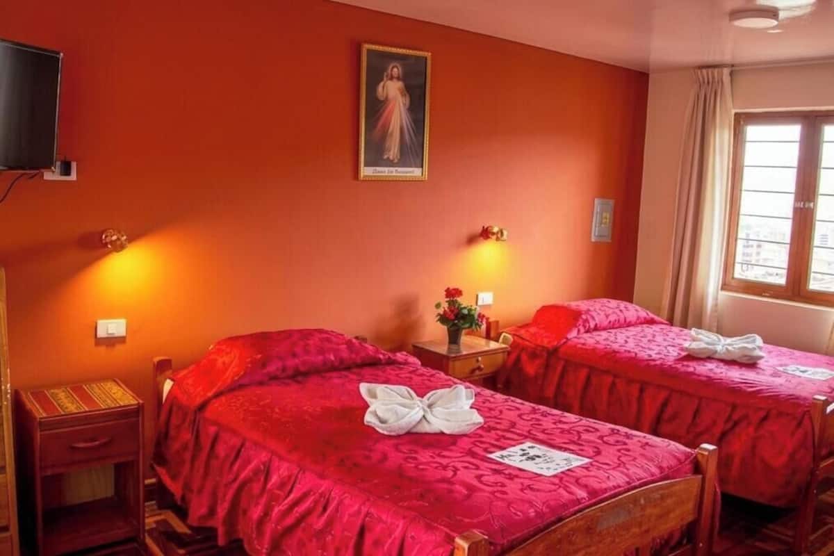 Standard Double or Twin Room, Private Bathroom | Premium bedding, blackout drapes, iron/ironing board (on request)