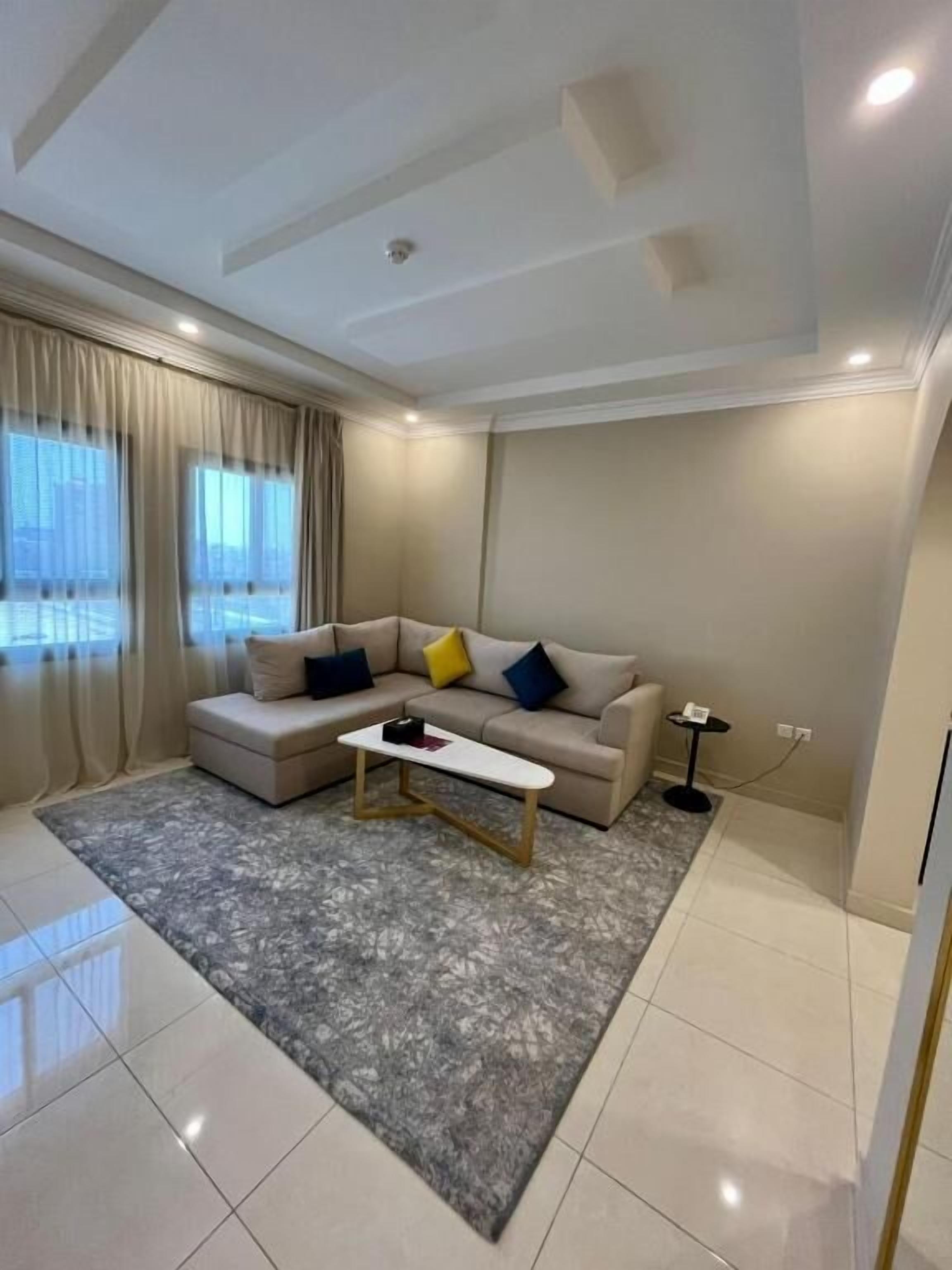 Superior suite, uitzicht op stad | Woonruimte