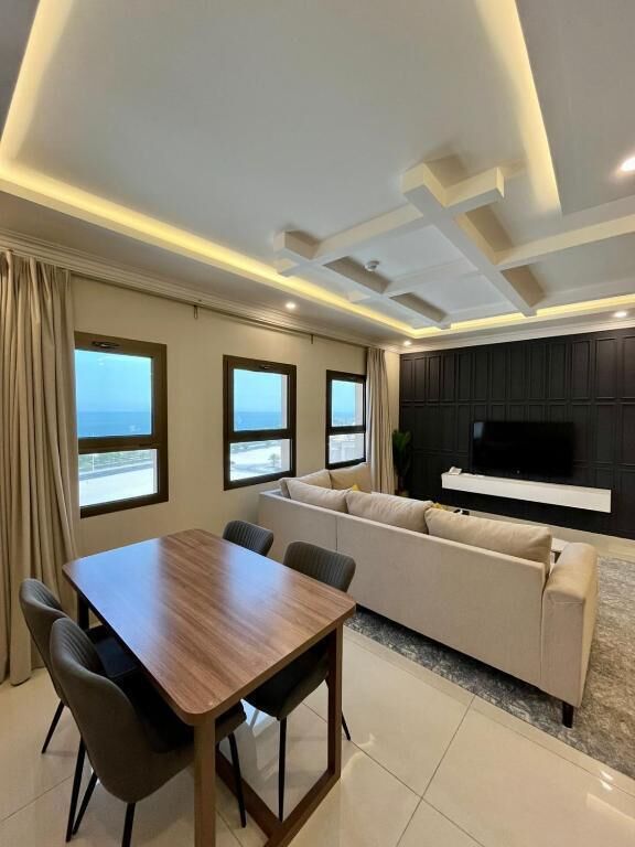 Executive suite, uitzicht op zee | Interieur