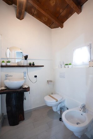 Bathroom - Bed and Breakfast 'Adelchi' with Wi-Fi and Air Conditioning (Cellatica)