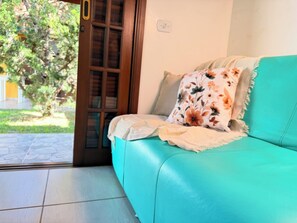 Chalet Confort, vista al jardín | Interior
